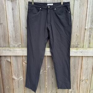Olivers Pants Slacks Straight Five Pockets Black Classic Work Size 31 Nylon